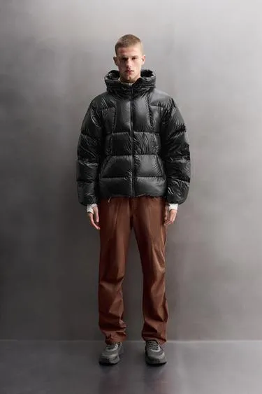 Стеганая куртка с наполнителем из 100% пера