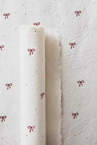 Подарочная упаковка для рождества с бантами- Заказать в России