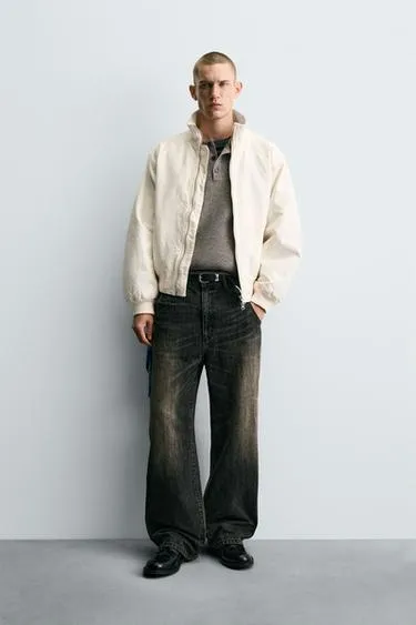 Бомбер с эффектом мятости- Заказать в России