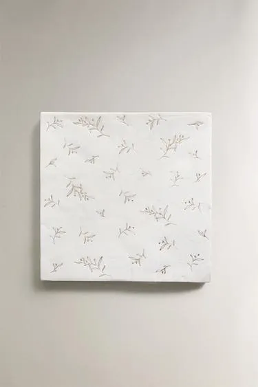 Набор бумажных рождественских салфеток с ветками (набор из 20 штук)- Заказать в России