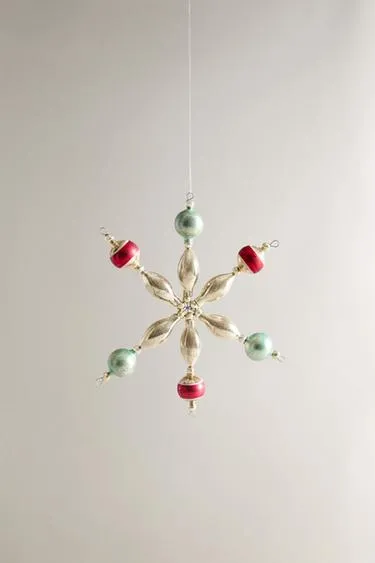 Ретро звезда рождественская ёлочная игрушка- Заказать в России