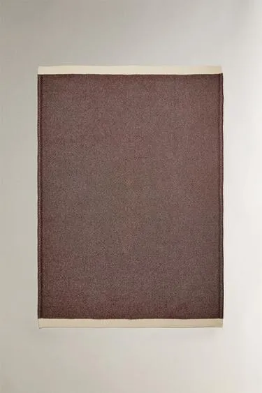 Рождественский джаккардовый вязаный плед- Заказать в России