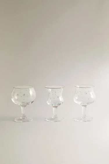 Набор стеклянных рождественских шотов (набор из 3)- Заказать в России