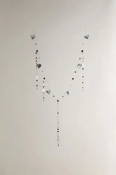 Металлическая бумажная рождественская гирлянда- Заказать в России