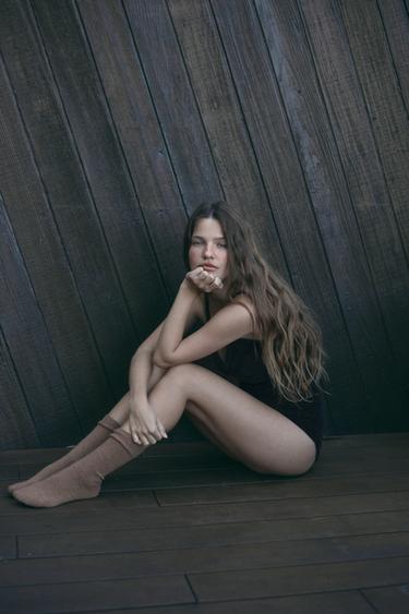 Zara Боди из полиамида