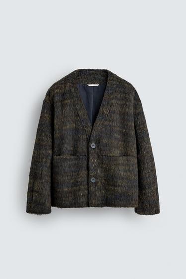 Zara Кардиган из искусственного меха