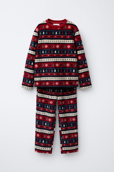 Zara Пижама с деревом на мягкой ткани для возраста 6-14 лет купить с доставкой.