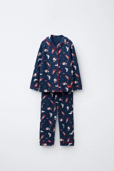 2-6 лет/пижама с принтом HELLO KITTY © SANRIO