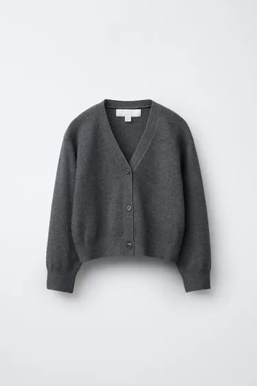 Вязаный жакет