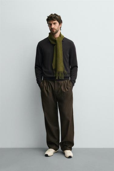 Zara Поло из 100% шерсти