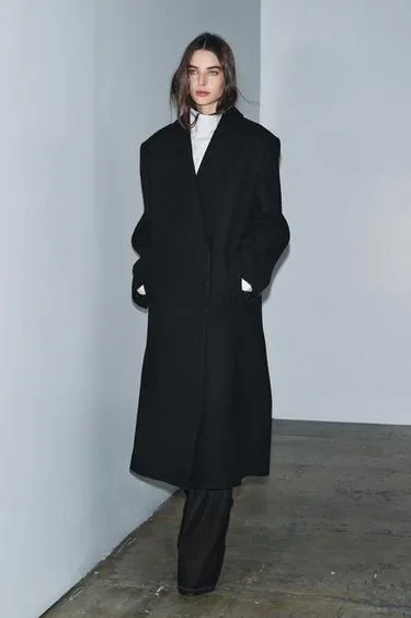 Пальто из смесовой шерсти — ZW COLLECTION