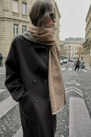 Палантин из жаккарда