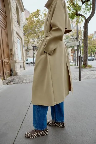 Туфли балетки из кожи с принтом- Заказать в России