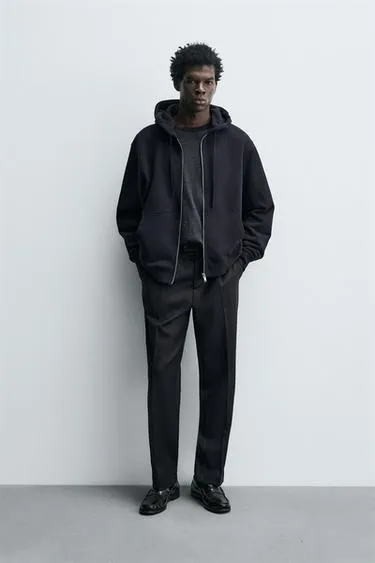 Брюки из 100% рельефной шерсти