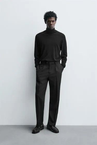 Брюки из 100% шерсти