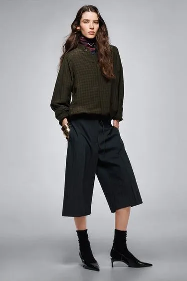 Рубашка в клетку ZW COLLECTION- Заказать в России