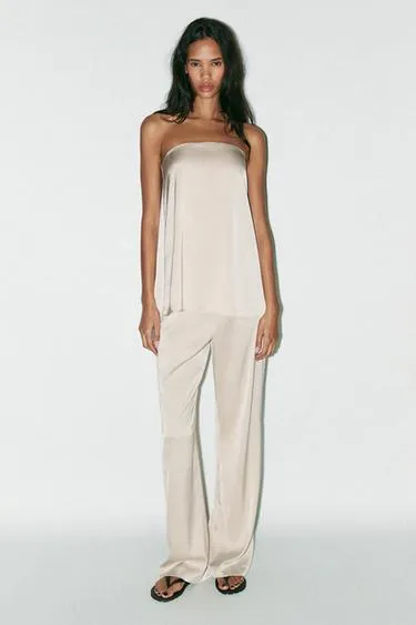 SATIN BANDEAU TOP- Заказать в России