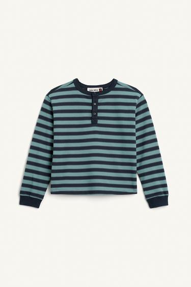 Zara Полосатая футболка 15 купить с доставкой.