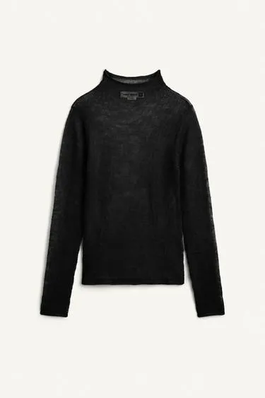 Свитер с высоким воротником- Заказать в России