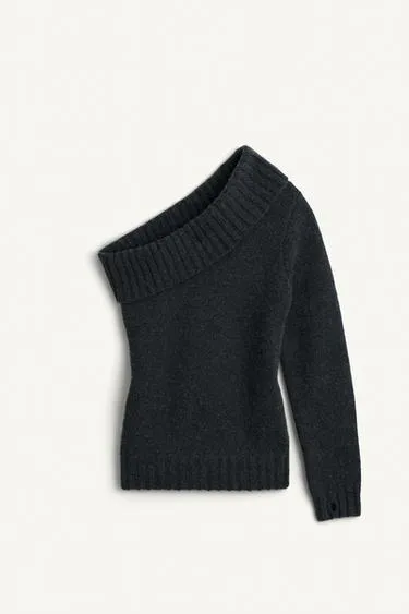 Свитер из пряжи шерсти- Заказать в России