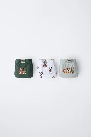 1/2 - 6 лет/ набор из трех трусов с принтом MICKEY MOUSE AND FRIENDS © DISNEY