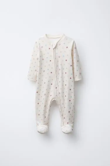 Комбинезон для сна с круглым вырезом и длинными рукавами ZARA