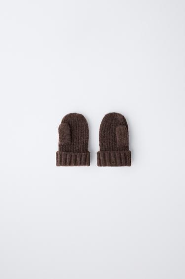 Zara Однотонные варежки