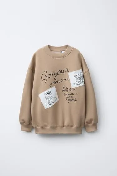 Толстовка с нашивками LILO & STITCH © DISNEY