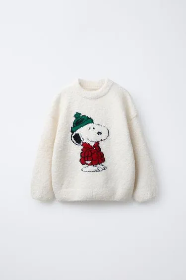 Вязаный джемпер с шерстью SNOOPY PEANUTS™