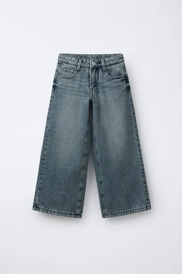 Джинсы WIDE LEG с флисовой подкладкой