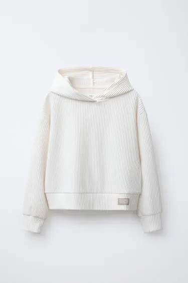 Худи из мягкого рубчика