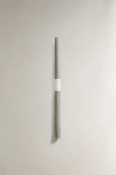 Зимняя блестящая упаковочная бумага с листьями- Заказать в России