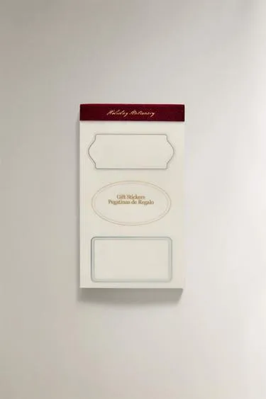 Наклейки для новогодних подарков