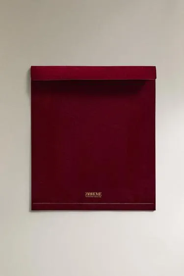 Велюровый праздничный подарочный мешок