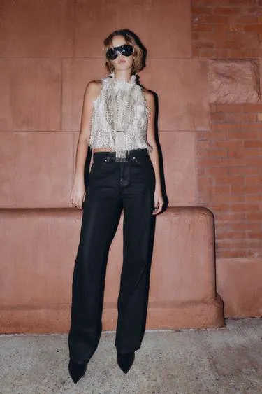 Джинсы Z1975 REGULAR FIT с высокой посадкой и покрытием