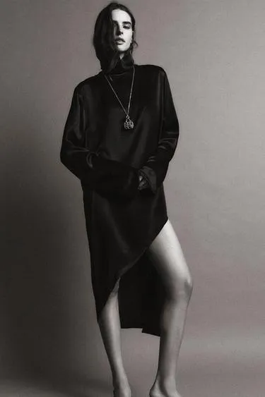 Длинная асимметричная блуза — ZW COLLECTION- Заказать в России