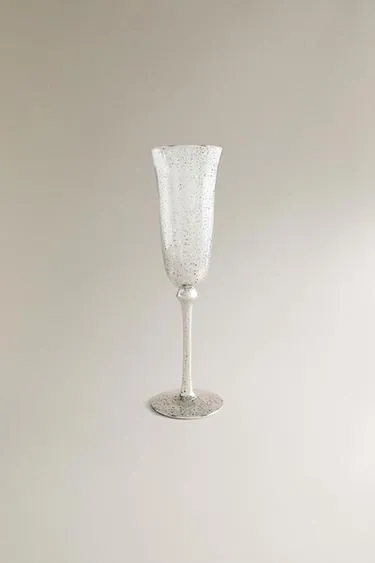 Рождественская флейта из серебристого стекла- Заказать в России