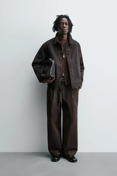 Джинсовая куртка-рубашка BOXY FIT