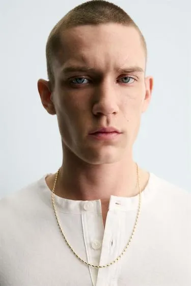 Ожерелье из металлических скреплений на цепи- Заказать в России