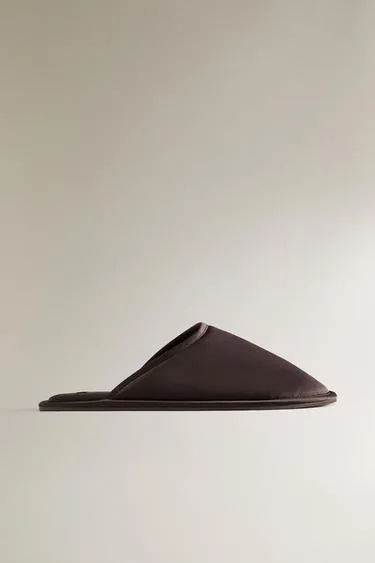 Туфли-сабо из атласа- Заказать в России