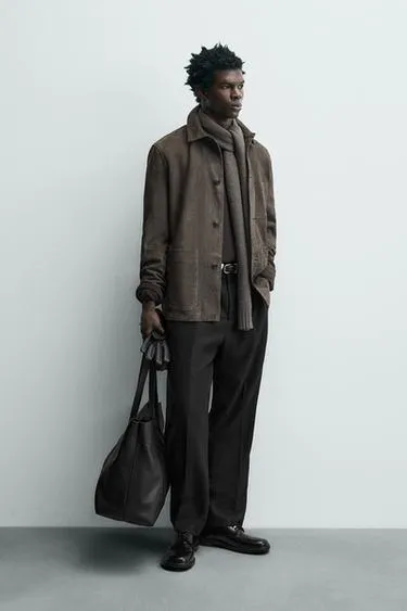 Замшевая куртка