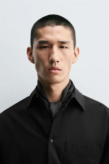 Шелковый платок в горошек 100%