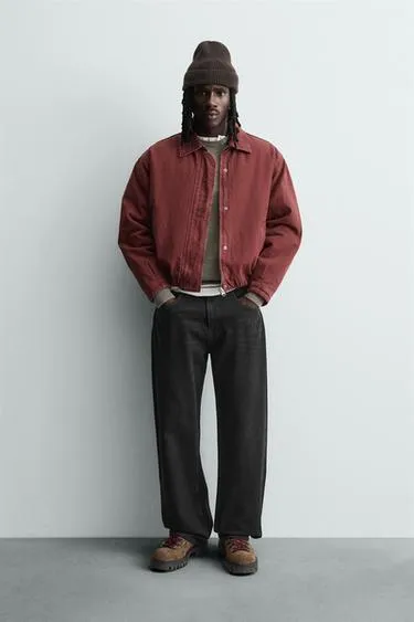 Джинсовая куртка с лоскутным стежком- Заказать в России