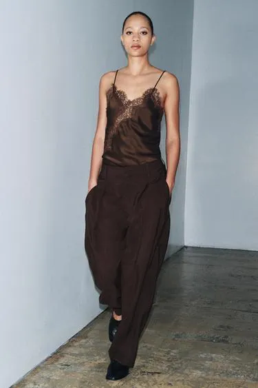 Брюки-морковки с пряжкой — ZW COLLECTION- Заказать в России