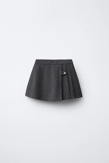 Юбка-шорты в полоску