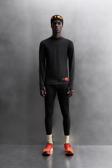 Zara Длинные легинсы для бега купить с доставкой.