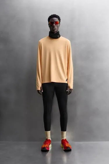 Футболка для бега с длинным рукавом