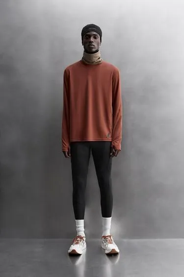 Футболка для бега с длинным рукавом- Заказать в России