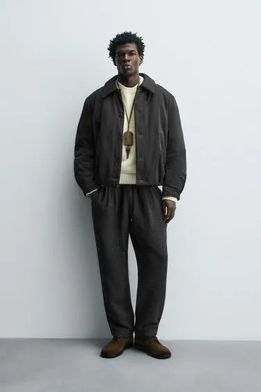 Укороченная стеганая куртка