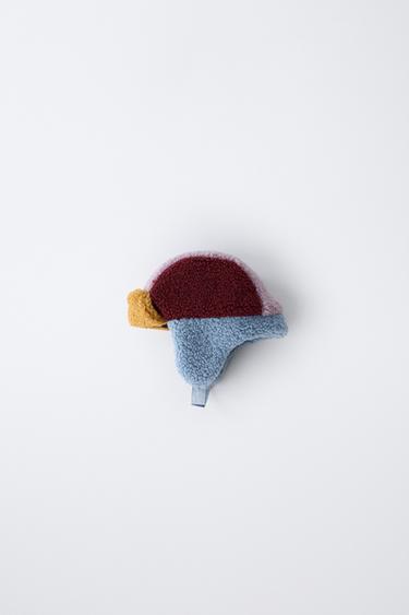 Zara Многоцветная головная повязка из искусственного меха